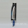 Нож синяя ручка на блистере длина лезвия 19см K82, SS04A /30/120/ 61126