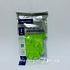 Перчатки хозяйственные виниловые, зеленый, размер M /12/72/ 34124